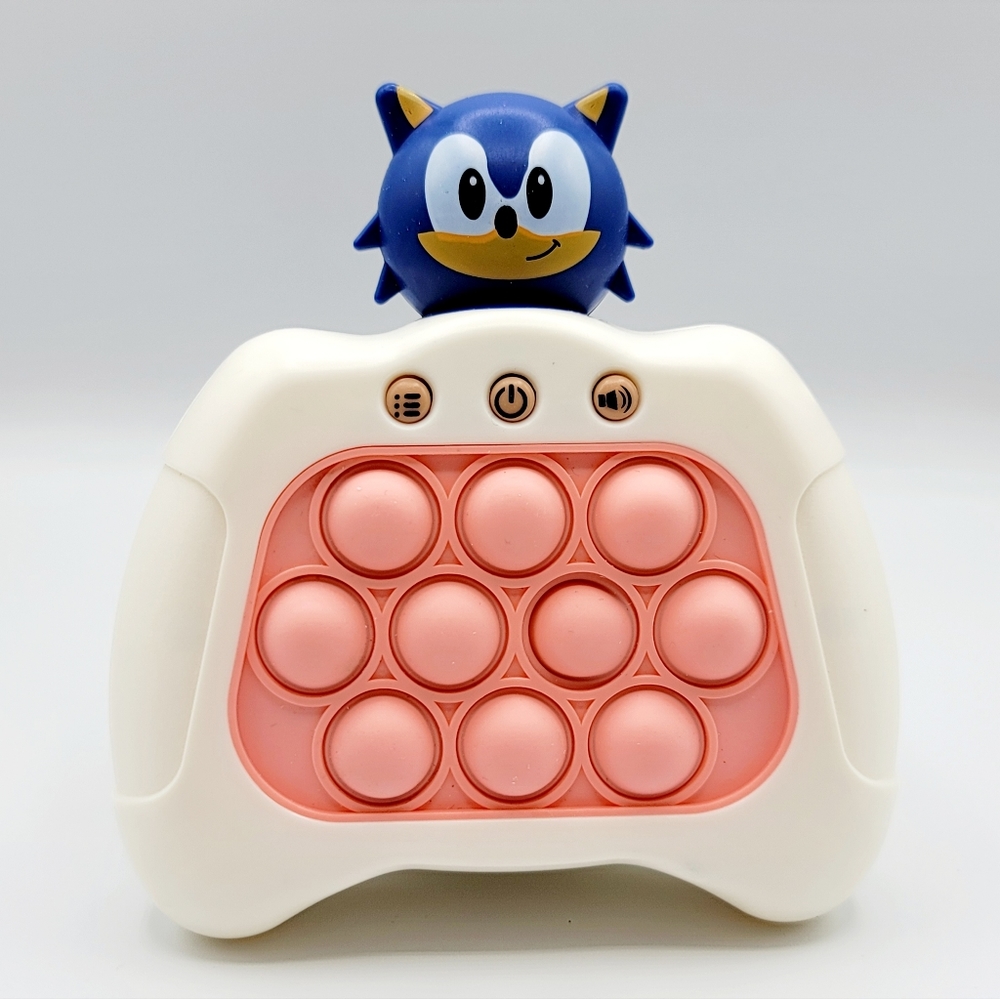 Electronic handheld Sonic pop-it fidget toy